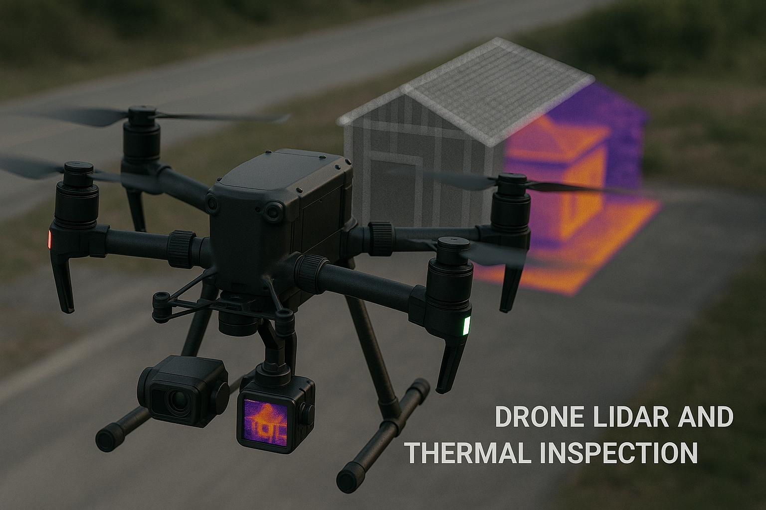 Lidar and thermal